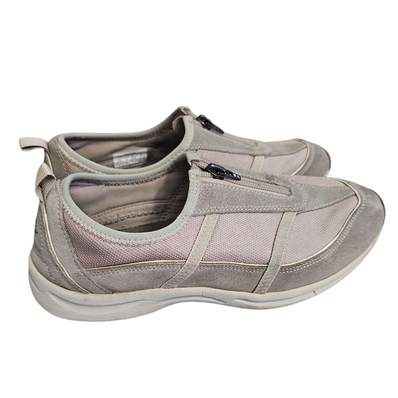 Easy Spirit ESAMORE‎ Slip On Walking Shoes Zipper Comfort Sneakers Women's 8.5 - Picture 1 of 6
